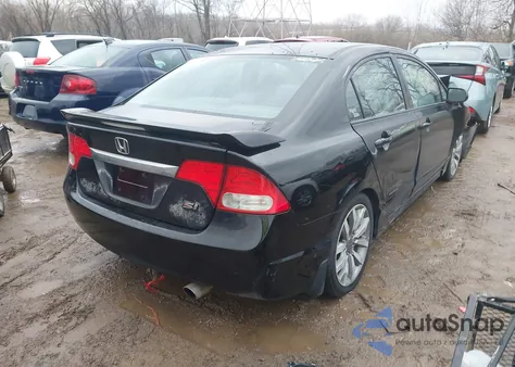 2009 Honda Civic Si from USA, damaged, VIN 2HGFA555X9H704483